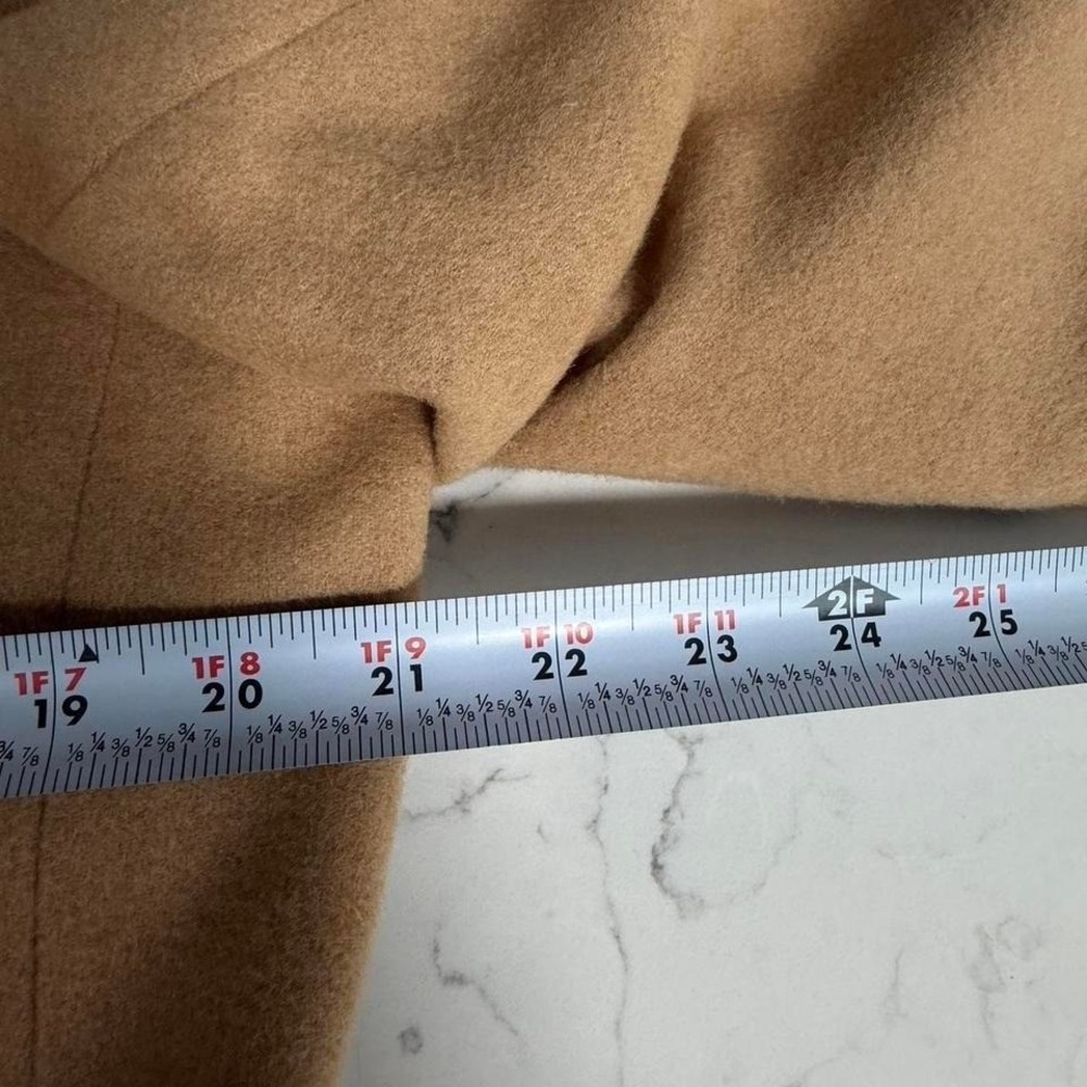 Jos A. Bank 100% Camel Hair Sport Coat Blazer Mens 44R Tan 3 Button Luxury - Picture 4 of 6